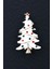 Yeni Yıl Ağacı Broş. Taşlı Tasarım Broş. Yaka Iğnesi Broş. Noel Ağacı Broş. Kadın Broş. Broş. 3