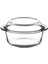 Yuvarlak Kapaklı Borcam Tencere 1450 cc Beyaz, Dayanıklı ve Şık Mutfak Gereci 1