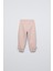 Kız Çocuk Pamuklu Pembe Kalp Desenli Sweatshirt ve Eşofman Altı Takım 3