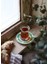 Renkli 6'lı Çay Tabağı Seti, 13 Cm, Estetik ve Şık Tasarım 3