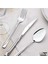 Beyaz 12 Adet Sade Yemek Kaşık Takımı, Şık ve Kullanışlı Mutfak Gereçleri 1