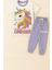 Kız Çocuk Unicorn Desenli Kısa Kollu Pijama Takımı 1