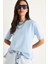 Kadın % Organik Pamuk Relaxed Fit Yuvarlak Yakalı T-Shirt 3