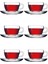 6'lı Büyük Fincan Takımı, Çay ve Kahve, 238 Ml, 12 Parça, 6 Kişilik 1