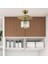 Modern Eskitme Kristal Salon Avizesi, Şık ve Parlak Tasarım, Beyaz Renk 3
