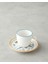 Renkli Porselen Kahve Fincan Takımı, 4 Parça, 2 Kişilik, 90 Ml, Ekru 3