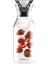 Kahverengi Cam Sürahi, 1200 Ml, Çelik Kapak, Şık ve Dayanıklı Tasarım 1