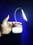 Renkli Mini LED Masa Lambası, Pilli Kitap Okuma Işığı, Şık ve Hafif Tasarım 3
