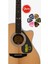 6'lı Gitar Penası + Pena Korumalığı Set 1