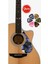 6'lı Gitar Penası + Pena Korumalığı Set 1