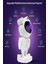 Gökyüzü Temalı Gece Lambası, Astronot, Bluetooth Hoparlör, Hareketli, Zamanlayıcı, Beyaz 4