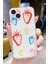 Iphone 13-Iphone 14 Uyumlu Desenli Lüx Şeffaf Silikon Kılıf MNL14 5