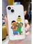 Iphone 13-Iphone 14 Uyumlu Desenli Lüx Şeffaf Silikon Kılıf MNL10 1