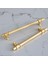 Metal Kulp 128 Mm-12.8 cm Mobilya Dolap Çekmece Mutfak Dolabı Kapak Kulpları Kulbu Kulpu Altın 3