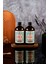 500ML Ahşap Standlı Çok Renkli Amber Red Yağ Şişesi Seti 2