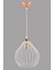 Beyaz Bakır Tekli Armut Sarkıt, Şık ve Modern Aydınlatma Seçeneği 3