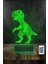 3D Dinozor Gece ve Masa Lambası, Şık ve Renkli Aydınlatma, Çocuk Odası Dekoru 6