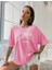 California Baskılı Oversize Unisex T-Shirt 3
