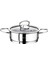 16CM Mini Çelik Tencere, Gri, Dayanıklı ve Şık Tasarım 1