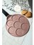 Pembe Rose Gold Alüminyum Döküm 27 cm Krep Tavası, Şık ve Kullanışlı Mutfak Gereci 3