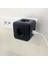 Omb Store Isıya Dayanıklı Termal Akım Korumalı ve Çocuk Korumalı 3 Priz Girişli 3 USB Girişli Küp Priz 4
