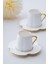 Iki Kişilik Beyaz Kahve Fincanı Takımı, 90 Ml, Şık ve Kullanışlı Tasarım 1