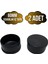 Yuvarlak Demir Profil Iç Tapa Geçme Plastik Ayak Geçme Koruma PLASTIĞI(60MM)(SİYAH) 1