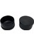 Yuvarlak Demir Profil Iç Tapa Geçme Plastik Ayak Geçme Koruma PLASTIĞI(60MM)(SİYAH) 4