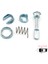 V5BDP32 VW Passat B5 GP 3BG 3B3 3B6 2000-2005 3B0837167 İçin Ön Kapı Kilidi Tamir Takımı 51.5 mm 1