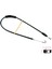 BDP73 Skoda Octavia MK1 1U 1U2 1U5 1996–2010 1U0837099 İçin Ön Sağ veya Sol Kapı İç Açma Teli 55 cm 3