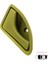 BDP930 Renault Kangoo Twingo MK1 Nissan Kubistar X76 8200259376 İçin Sol İç Kapı Kolu Hardal Zeytin Yeşili 3