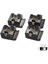 BDP105-2 Opel Astra H Zafira B Tigra B 6240452 İçin 4 Adet Ön veya Arka Kapı Cam Açma Düğme Tamir Kapağı 3