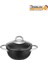 20 cm Derin Tencere, Siyah, Dayanıklı ve Şık Tasarım 1