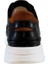 Erkek Ön Yüzü Delikli Hakiki Tabaka Deri Sneakers Ayakkabı 25WM0323 6