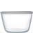 Şeffaf Kapaklı Yuvarlak Saklama Kabı, 1.1l, Beyaz 2