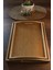 Iki Adet Bambu Dikdörtgen Kulplu Sunum Tepsi 40X30CM ve 37.5X26CM Kahverengi 3
