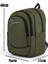 3 Bölmeli Okul Sırt Çantası Haki 2450 2