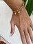Pndr Model Ananas ve Yaprak Charm Ayarlamalı Rose Bileklik 5