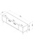 TS001CG- Getas Tv Stand Ceviz-Altın 6