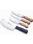 Ultra Keskin Mutfak Bıçak Seti, 4 Parça, Soğan Satırlı, Pratik ve Şık Tasarım 1