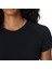 Athlete Crop Seamless Workout Kadın Siyah Tişört 4