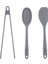 Gri 3'lü Silikon Hazırlık Seti, Dayanıklı ve Çok Amaçlı Kullanım Için Uygun 1
