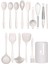 Yüksek Isıya Dayanıklı, Yapışmaz Silikon Spatula Seti, 15 Parça, Şık ve Kullanışlı 1