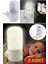 2'li Beyaz LED Gece Lambası, Açma/kapama Düğmeli, 0.5 Watt, Şık ve Kullanışlı 1