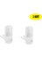 2'li Beyaz LED Gece Lambası, Açma/kapama Düğmeli, 0.5 Watt, Şık ve Kullanışlı 4
