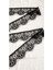 Siyah Kenar Sakallı Dantel 10 cm ( 3 mt ) 2