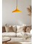 Sarı Ahşap Tekli Sarkıt Avize, Salon, Mutfak, Cafe, Butik Aydınlatma 2