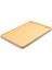 Bambu Dikdörtgen Servis Tabağı Seti, 30X20 Cm, Kahverengi, Şık ve Kullanışlı 7