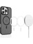 Apple Iphone 14 Uyumlu Kılıf Standlı Mat Magsafe Özellikli Lens Hediyeli 2