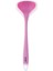 Pembe Silikon Servis Seti, Kepçe, Kevgir, Spatula, 4'lü 6